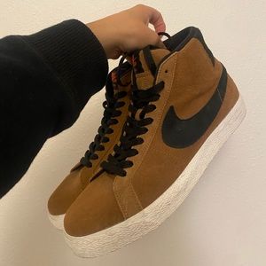 Nike SB Blazer Mid Light British Tan - Size US 10